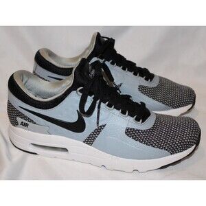 Nike Men’s Air Max Zero Essential Sneaker Black Wolf Grey SZ 10 NIB